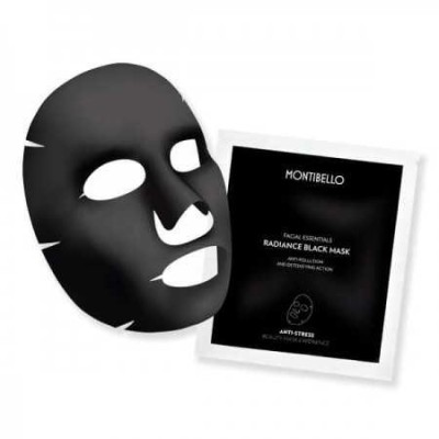 Mascarilla Detox Radiance Black Mask 1 ud Montibello
