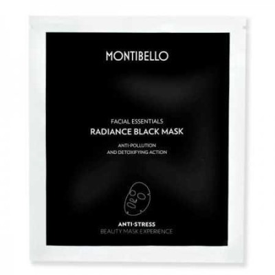 Mascarilla Detox Radiance Black Mask 1 ud Montibello